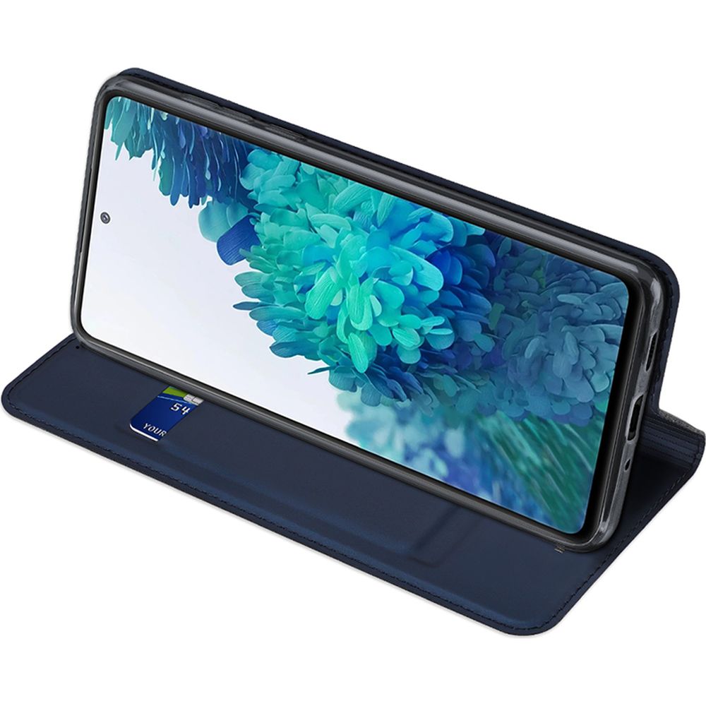 Etui z klapką Dux Ducis Skin Pro do Samsung Galaxy S20 FE, granatowe